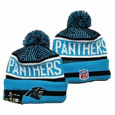 Carolina Panthers Team Logo Knit Hat YD (12),baseball caps,new era cap wholesale,wholesale hats